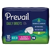 Incontinent Brief, Prevail, Up to 94 Inch (10/Pack)