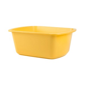 WASH BASIN POLYPROPYLENE 7-2/5 QUART RECTANGLE (1/EA)