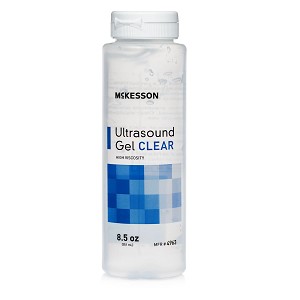 Ultrasound Gel, 250mL (8.5oz/bottle)